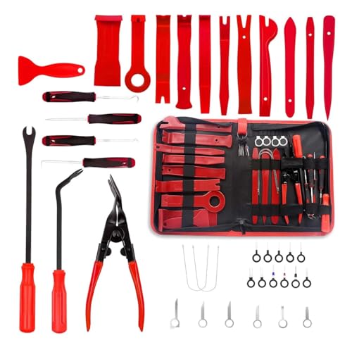 OGJFD 38 Stücke Auto Reparatur Werkzeug Hand Werkzeug Set Hebeln Demontage Werkzeug Innen Tür Clip Panel Trim Dashboard Removal Tool Kit Auto Auto Styling von OGJFD