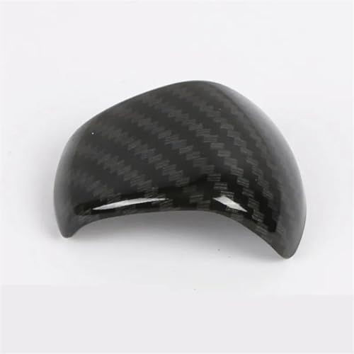 OGJFD Auto Dekorative Streifen ABS Center Console Gear Shift Kopf Dekoration Abdeckung Trim Für Q3 2019 Auto Styling Innen Zubehör(Kohlenstoff-Look) von OGJFD
