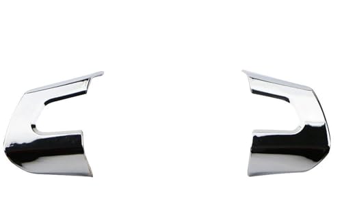 OGJFD Auto Dekorative Streifen Abs Chrom Auto Lenkrad Dekoration Abdeckung Trim Aufkleber Für Vw Für Golf Für Polo Für Jetta Für Mk5 Für mk6 Für Bora(2Pc 39 Style) von OGJFD