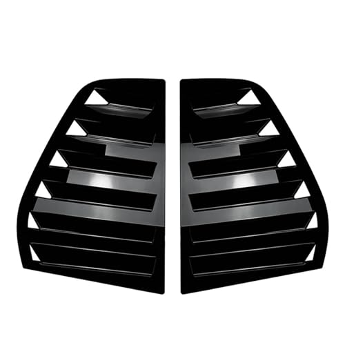 OGJFD Auto Dekorative Streifen Auto Heckscheibe Jalousie Shutter Trim Abdeckung für VW für Golf für MK5 2003-2008 Air Vent Scoop Schatten dekorieren Glanz Schwarz OGJFD Auto Dekorative Streifen Auto Heckscheibe Jalousie Shutter Trim Abdeckung für VW für Golf für MK5 2003-2008 Air Vent Scoop Schatten dekorieren Glanz Schwarz von OGJFD