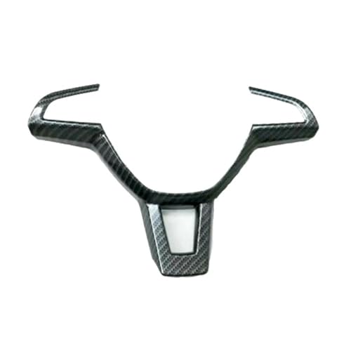 OGJFD Auto Dekorative Streifen Auto Lenkrad Dekoration Abdeckung Rahmen Panel Trim für Skoda Für Kodiaq 2017 2018 2019(Kohlenstoff) von OGJFD
