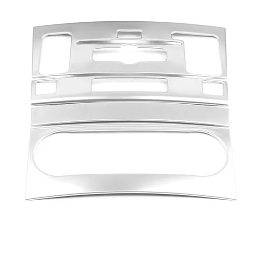 OGJFD Auto Dekorative Streifen Auto Styling Center Konsole Klimaanlage CD Rahmen Abdeckung Für Mercedes Für Benz Für GLK X204 2008-2012 Air auslass Trim(4 Pieces A) von OGJFD