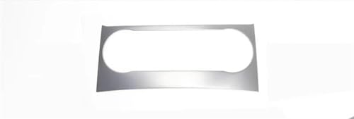 OGJFD Auto Dekorative Streifen Auto Styling innen Tasten Panel Dekoration Abdeckung Trim Aufkleber Rahmen Für Mercedes Für Benz C klasse W204 2011-2014 zubehör(A1 Silver) von OGJFD