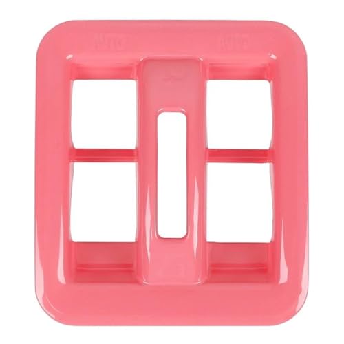 OGJFD Auto Dekorative Streifen Auto Windows Schalter Taste Panel Dekoration Abdeckung Aufkleber Rahmen Trim Zubehör Für Jeep Für Wrangler Für JK 2011-2017(Pink) von OGJFD