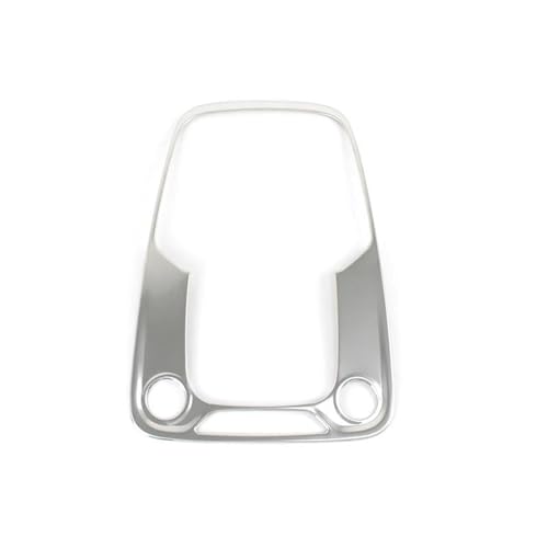 OGJFD Auto Dekorative Streifen Edelstahl Front Dach Leselampe Rahmen Dekoration Abdeckung Trim Für A4 B9 A5 2017-2021 Auto Styling innen Zubehör(Silber) von OGJFD