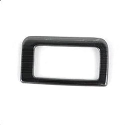 OGJFD Auto Dekorative Streifen Edelstahl Tür Stamm Schalter Rahmen Dekoration Abdeckung Trim Für A4 B9 2017-2021 Auto Styling Innen Zubehör(Schwarz) von OGJFD