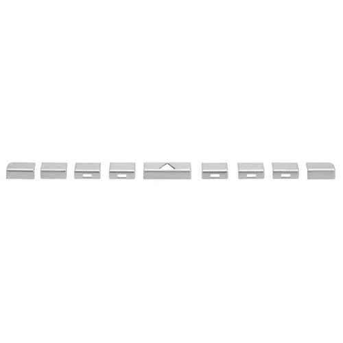 OGJFD Auto Dekorative Streifen Für Mercedes Für Benz A B Für Cla Für Glb Für Gla Klasse W177 V177 W247 C118 X247 H247 Auto Zentrale klimaanlage Taste Trim(Shape A) von OGJFD