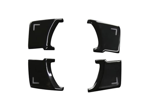 OGJFD Auto Dekorative Streifen Türgriff Rahmen Auto Tür Innen Streifen Dekoration Panel Abdeckung Aufkleber Trim Für q7 4L 2006-2015 Auto Styling Zubehör(B Model Black) von OGJFD
