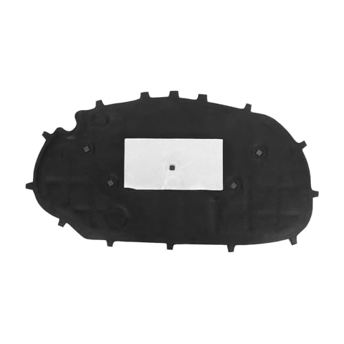 OGJFD Hitzeschild-Pad Automotoren Auto-Fronthauben-Schallschutz-Pad Aus Baumwolle Schallschutz Wärmedämmungs-Pad-Abdeckung Für VW Für Golf 6 Für Golf 6 GTI Motorhaubendämmung(Schwarz) von OGJFD
