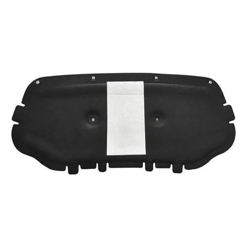 OGJFD Hitzeschild-Pad Automotoren Auto-Frontmotor-Schallschutz-Baumwolle, Vollaluminiumfolie, Motor-Schallschutzmatte Für VW Für Jetta VS5 2019 Motorhaubendämmung(Schwarz) von OGJFD