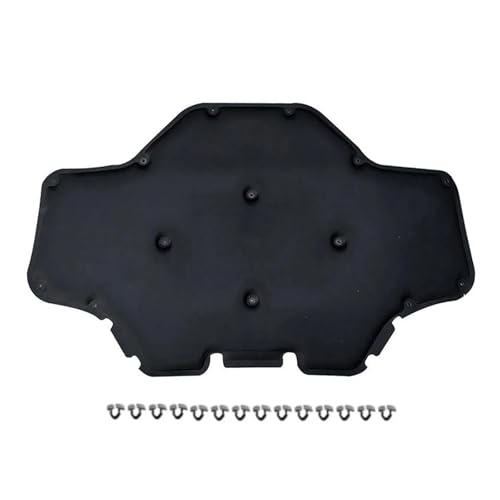 OGJFD Hitzeschild-Pad Automotoren Für X3 G01 X4 G02 2018-2020 Motor Schallschutz Baumwolle Front Motor Schallschutz Haube Mit Schnalle Motorhaubendämmung(Schwarz) von OGJFD