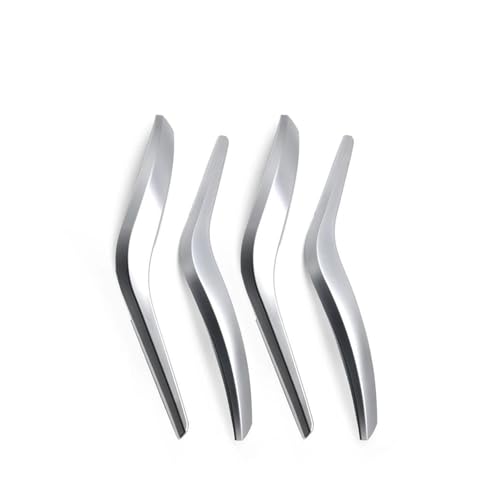 OGJFD Innengriffe Auto Türgriff Armlehne Äußere Abdeckung Panel Trim Für X1 E84 2010 2011 2012 2013 2014 2015 2016 Innenhaltegriff(Silver 4PCs Set) von OGJFD