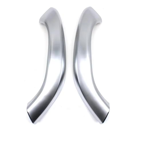 OGJFD Innengriffe Türgriff-Außenabdeckungs-Ziersatz für X1 X2 F48 F49 F39 2016 2017 2018 2019 2020 2021 2022 Innenhaltegriff(Silver Chrome 2PCs) von OGJFD
