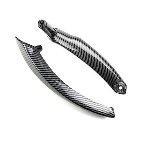 OGJFD Innengriffe Türverkleidung Griff Pull Handläufe Zierabdeckung für X5 X6 E70 E71 E72 2008 2009 2010 2011-2013 ABS Innenhaltegriff(2pcs Left) von OGJFD