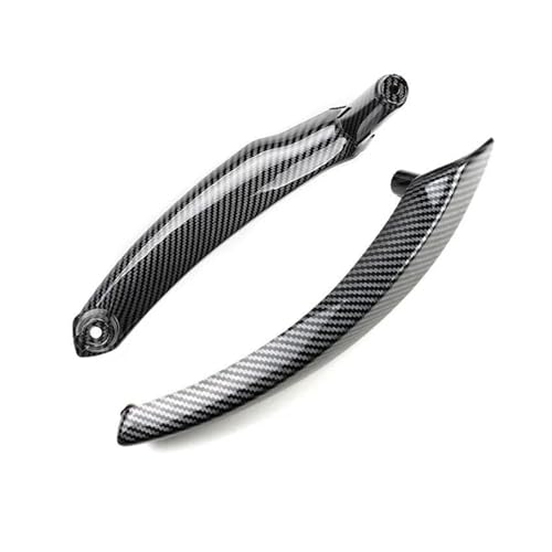 OGJFD Innengriffe Türverkleidung Griff Pull Handläufe Zierabdeckung für X5 X6 E70 E71 E72 2008 2009 2010 2011-2013 ABS Innenhaltegriff(2pcs Right) von OGJFD