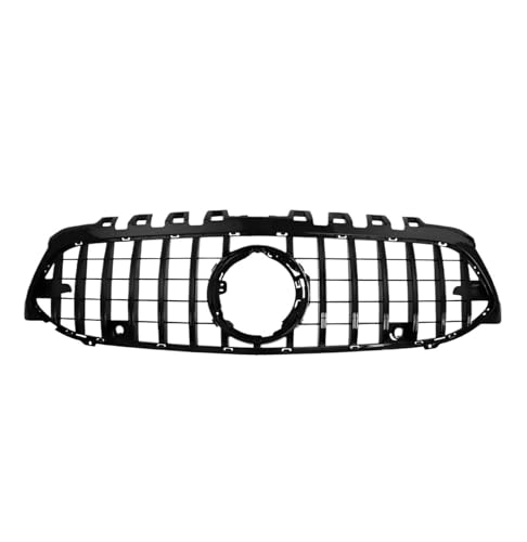 OGJFD Kühlergrill Kühlergrill Kühlergrill Einlassnetz für Mercedes für Benz A-Klasse W177 A180 A200 A220 A250 A35 für AMG 2019-2022 Frontgrill Autos(A Black) von OGJFD