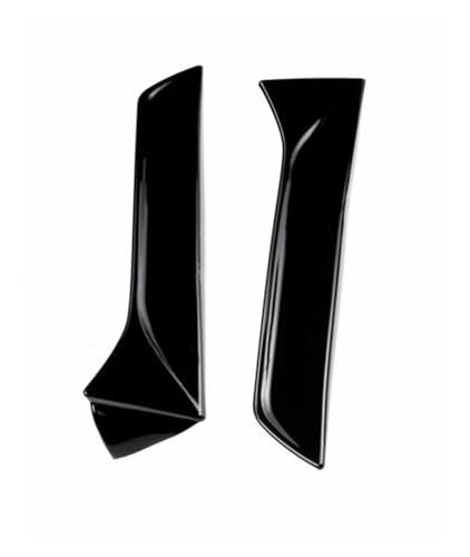 OGJFD Spoiler Wing Hinten Fenster Seite Spoiler Flügel Für Seat Für Leon 5F Mk3 MK3.5 2012-2021 Auto Canards Splitter Schwarz/Carbon Faser Auto Heck Spoiler(Schwarz glänzend) von OGJFD