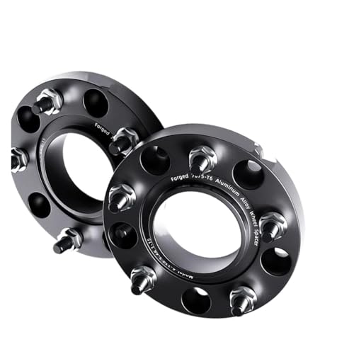 OGJFD Spurverbreiterung 2/4 STÜCKE 5x127 71,6 M14 x 1,5 Für Jeep JT Flanschplatte T6-7075 Spurverbreiterungen Aluminiumlegierung Hub verbreiterter Adapter(4pcs 35mm) von OGJFD