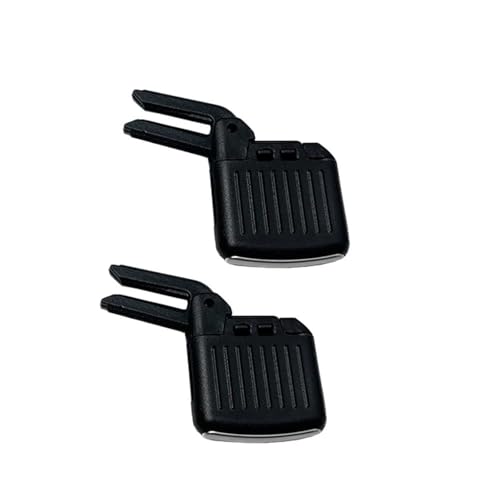 Lüftungsgitter Für VW Für Golf 5 6 Für GTI R32 Für Jetta Für MK5 GLI Rücksitz A/C Outlet Air Vent Clip Klimaanlage Grill Einstellung Tabs Lüftungsgitter AC Vent(2 PCs) von OGJS