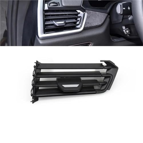 OGJS Lüftungsgitter Für X5 X6 X7 G05 G06 G07 xDrive30i xDrive30i xDrive40i xDrive40i xDrive45e Auto Links Rechts Air Vent Grille AC Vent Reparatur Kit Lüftungsgitter AC Vent(Polished Black L) von OGJS