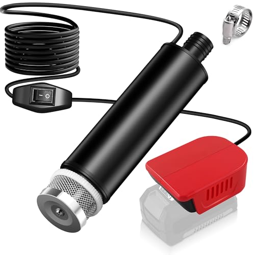 Tiefbrunnenpumpe für Einhell 18V Power X-Change Akku, 500GPH Tauchpumpe für Pool Draining, Garden, Pond, Deep Well Tiefbrunnenpumpe für Einhell 18V Power X-Change Akku, 500GPH Tauchpumpe für Pool Draining, Garden, Pond, Deep Well von OGJUNX