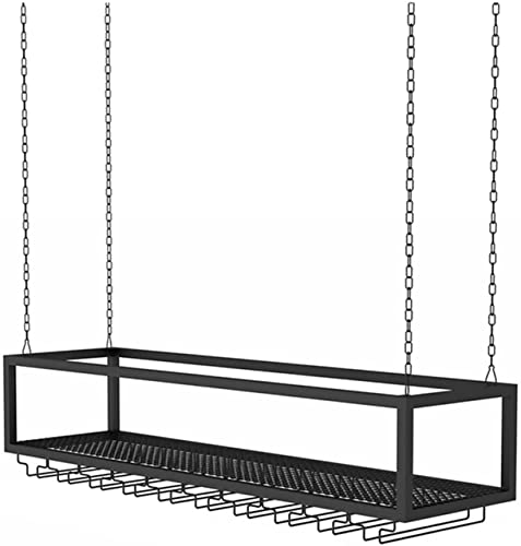 OGLFGLNY Weinregal Hanging Deckenbar Wand montiert Jagd Dawn Restaurant Partition Rack OGLFGLNY Weinregal Hanging Deckenbar Wand montiert Jagd Dawn Restaurant Partition Rack von OGLFGLNY