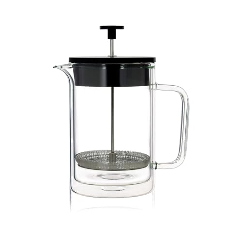 OGO LIVING - 7912002 helya Kaffeebereiter aus doppelwandigem Glas 800 ml von OGO LIVING