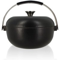 Runde gusseiserne auflaufform mit emaille, 24 cm, schwarz - Ogo - 7930205 Runde gusseiserne auflaufform mit emaille, 24 cm, schwarz - Ogo - 7930205 von OGO LIVING