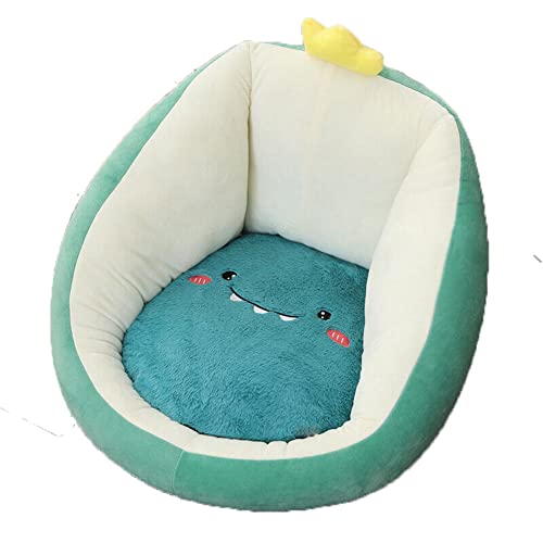 OGOBVCK Karikatur Taille Kissen Kinder Sofa Baby Sessel Tier Bequemes Sofa Lesen for Office (Dinosaur, 40 * 30CM) von OGOBVCK