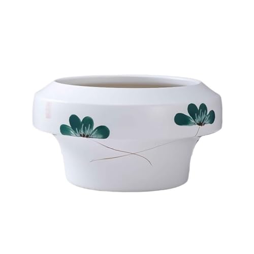 Blumentopf Chinesischen Stil Weiß Orchidee Spezielle Keramik Bonsai Topf Wohnzimmer High-end Dekorative Blumentopf Einfacher Übertopf Blumentopf Chinesischen Stil Weiß Orchidee Spezielle Keramik Bonsai Topf Wohnzimmer High-end Dekorative Blumentopf Einfacher Übertopf von OGOODLE