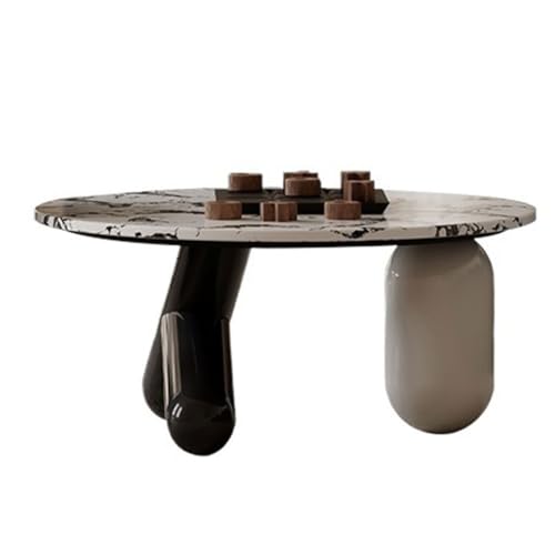 OGOODLE Couchtisch Wohnzimmer Home Creative Stone Runder Teetisch Dekoration Kleiner Tisch Beistelltisch OGOODLE Couchtisch Wohnzimmer Home Creative Stone Runder Teetisch Dekoration Kleiner Tisch Beistelltisch von OGOODLE