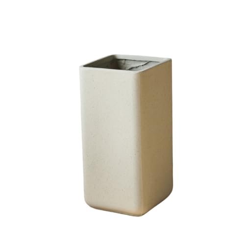 OGOODLE Blumentopf Bodenstehender Blumentopf Quadratischer Grüner Pflanzenblumentopf Innenwohnzimmerblumentopf Einfach Einfacher Übertopf von OGOODLE