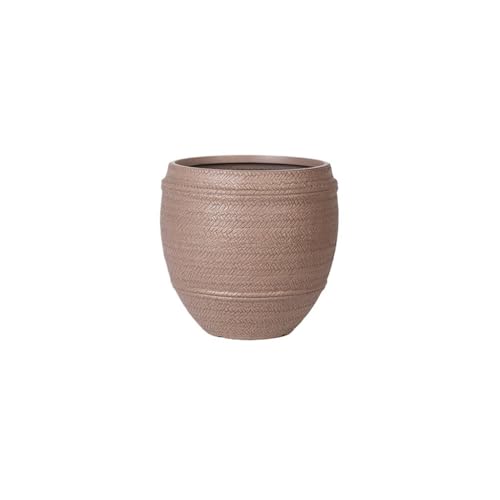 OGOODLE Blumentopf Büroblumentopf Kunststoffblumentopf Mit Loch Pflanzblumentopf Einfacher Übertopf von OGOODLE