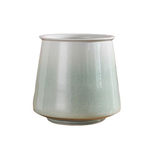 OGOODLE Blumentopf Home Gradienten Keramik Blumentöpfe Wohnzimmer Veranda Erweiterte Bonsai Dekoration Einfacher Übertopf von OGOODLE