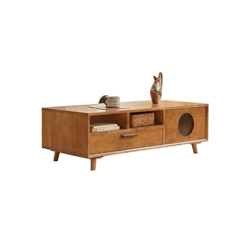 OGOODLE Kleiner Couchtisch 120 x 56 x 40 cm Kirschfarbener Home-Center-Tisch, einziehbarer Aufbewahrungstisch im Wohnzimmer, einfache Bodenaufbewahrungsmöbel Beistelltisch OGOODLE Kleiner Couchtisch 120 x 56 x 40 cm Kirschfarbener Home-Center-Tisch, einziehbarer Aufbewahrungstisch im Wohnzimmer, einfache Bodenaufbewahrungsmöbel Beistelltisch von OGOODLE