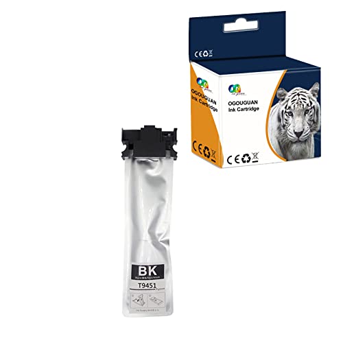 Teland T9451 Tintenpatronen, kompatibel mit T9451 T9452 T9453 T9454, ersetzt Epson Workforce Pro WF-C5210 WF-C5290 WF-C5710 WF-C5790 WF-C5210DW WF-C5290DW WF-C5790DWF WF-C5790DWF WF-C5210DW 5710DW. F Teland T9451 Tintenpatronen, kompatibel mit T9451 T9452 T9453 T9454, ersetzt Epson Workforce Pro WF-C5210 WF-C5290 WF-C5710 WF-C5790 WF-C5210DW WF-C5290DW WF-C5790DWF WF-C5790DWF WF-C5210DW 5710DW. F von OGOUGUAN