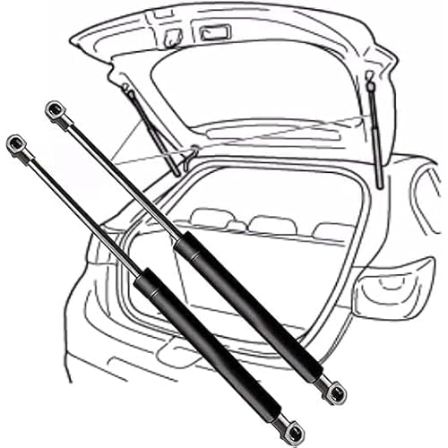 2 Stück Kofferraum Gasfeder,ReplaceStreben Heber Stange,Für To-yo-ta HILUX VIII Platform/Chassis(N1) [2015-](OEM.6603025)-31.7cm von OGRAFF