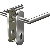Ogro - Kurzschildgarnitur core+ 8906 8 mm/7051K wc 78MM va er wc rd Drückergrt. von OGRO