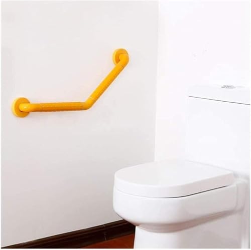 Haltegriff Badegriff Handtuchhalter Toilette Wandmontage Sicherheits-Rutschfester Griff Bar Badewanne Badezimmer Assist Support Handlauf(Orange,Left) von OGYJMSFN