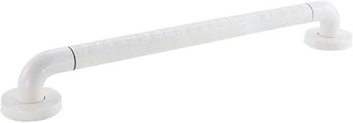 Haltegriff Badewannen und Duschen Sicherheitsstützhandlauf aus Edelstahl 304 mit rutschfestem Nylongriff for Kinder, ältere Menschen und Behinderte(Light Green,48Cm) von OGYJMSFN