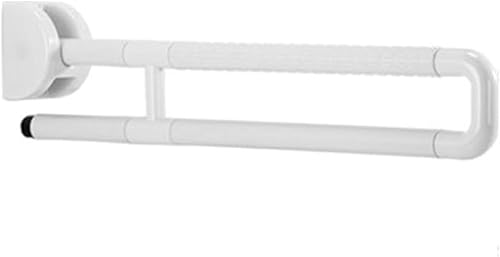 Haltegriff Badezimmer-WC-Klapp-Sicherheits-Duschhandlauf aus Edelstahl mit rutschfestem Nylonrohr for ältere behinderte Kinder(Light Green,75cm) von OGYJMSFN