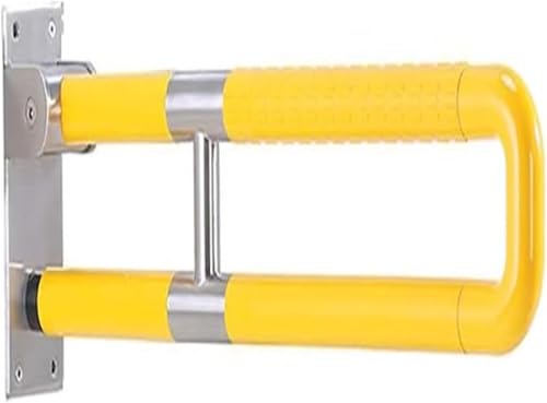 Haltegriff Griff-Sicherheitsunterstützung, Handläufe, Balance-Handlauf, Duschhilfe, robuster hochklappbarer Sicherheitshandlauf aus Edelstahl, geeignet für(Natural,60cm) von OGYJMSFN