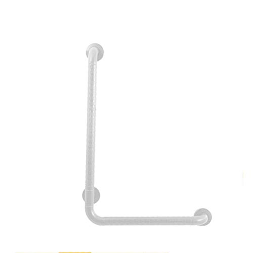 Haltegriff Haltegriff, Sicherheits-Handicap-Wand-Toilettenhandläufe, L-Typ 90-Grad-Armlehne for ältere Menschen mit Behinderungen, Sicherheit(Light Green,40 * 60) von OGYJMSFN