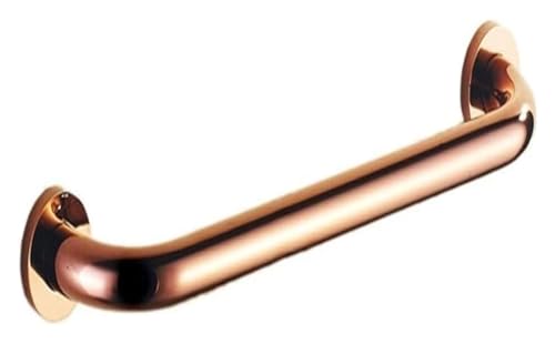 Haltegriff Haltegriff Badezimmergriff Sicherheitsunterstützung Handläufe Roségold Schiene Wannenschienen Ältere Behinderte(Rose Gold,37cm) von OGYJMSFN