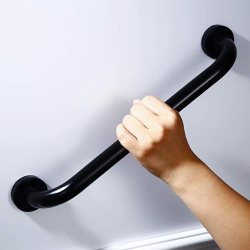 Haltegriff Haltegriff Dusche Haltegriff Badewannengriff Schwarz Badezimmer Badewannenhandlauf-Sicherheit for ältere und behinderte Menschen(16Inch) von OGYJMSFN