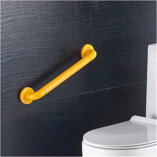 Haltegriff Haltegriff Sicherheitsbadewannengeländer Edelstahlhandlauf Ältere Behinderte Rutschfester Duschgriff Wandbehang Haltegriffe(30cm-orange) von OGYJMSFN