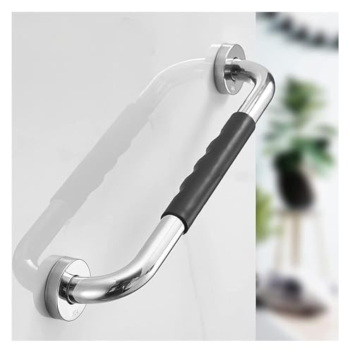 Haltegriff Haltegriff Sicherheitshandlauf Badezimmer Edelstahl Badewanne Haltegriff Dusche Anti-Rutsch-Gummi-Griff Balance Bar Griff(19.7Inch) von OGYJMSFN