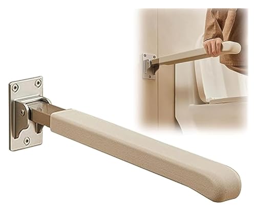 Haltegriff Haltegriff Sicherheitshandlauf Badezimmerteppich-Stützhandläufe Faltbare, rutschfeste Handgriffe Wandmontierte Stützstange(Gray) von OGYJMSFN