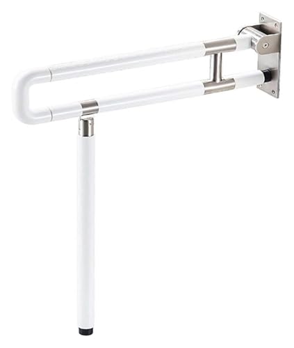 Haltegriff Haltegriffe Badezimmer Haltegriff Sicherheitsstützgeländer Klappbare Handläufe Alte Menschen Rutschfeste Sicherheit Toilette Badewanne Sicherheit(Yellow,600mm) von OGYJMSFN