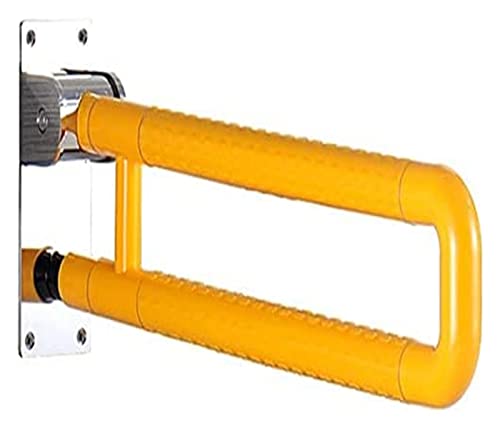 Haltegriff Haltegriffe Toilette Klappbar 304 Edelstahl Haltegriffe ABS-Schale Klappbar Wandmontierter Sicherheitsstützgriff Ältere oder Behinderte von OGYJMSFN